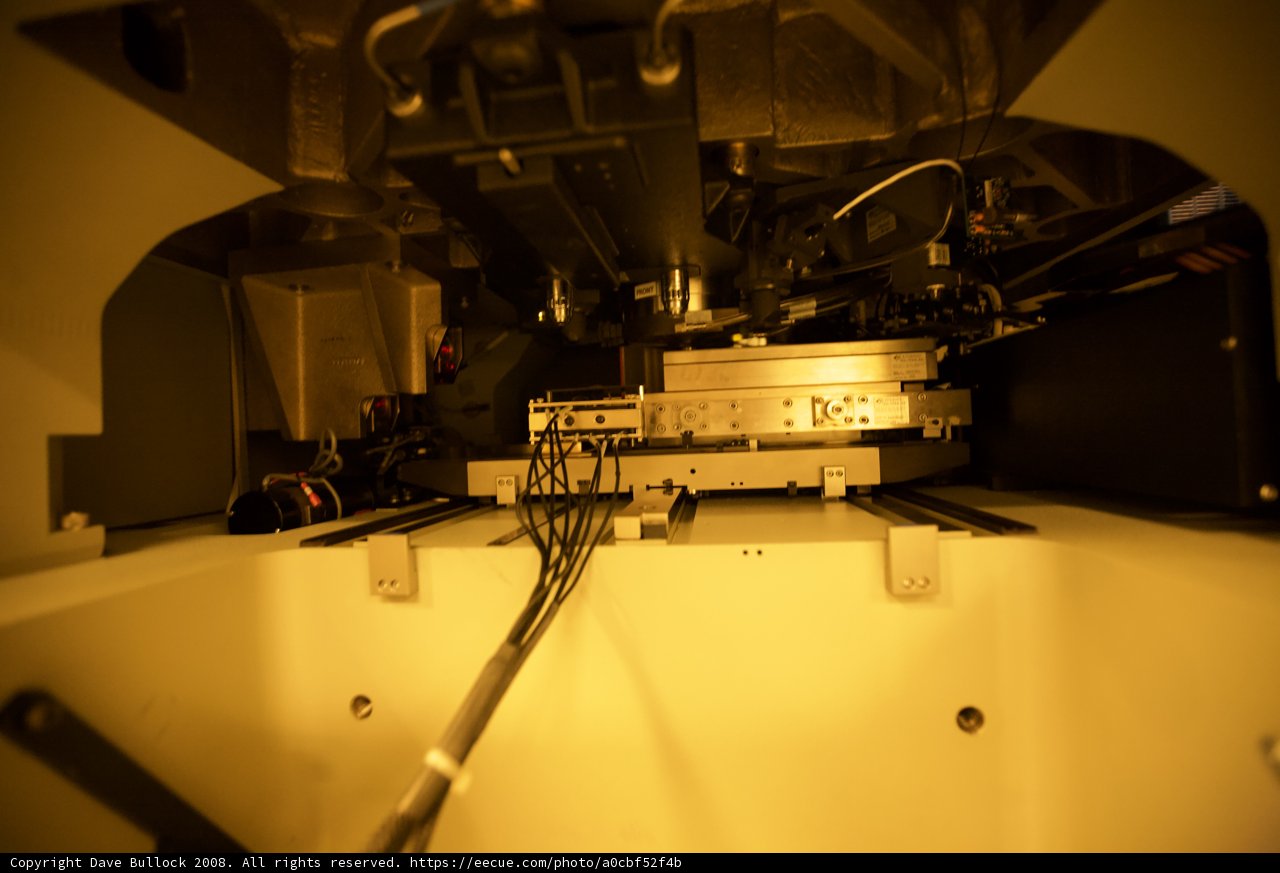 A Close-up of a Complex Machine