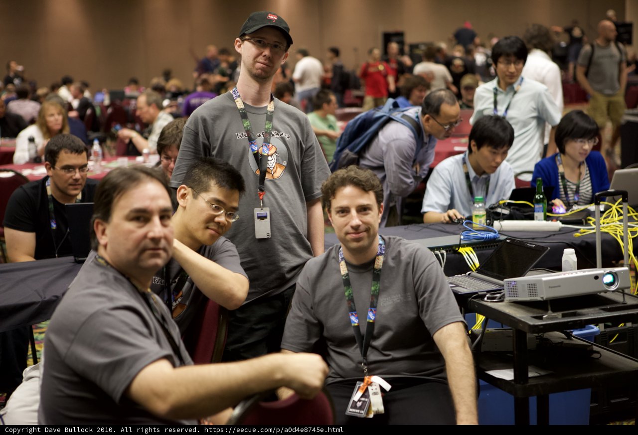 Defcon 18 hackers hard at work