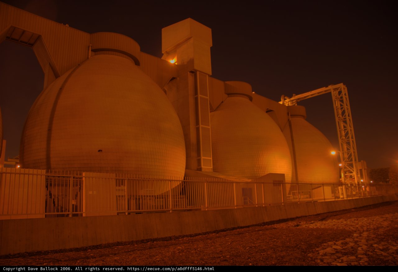 Illuminated Industrial Complex