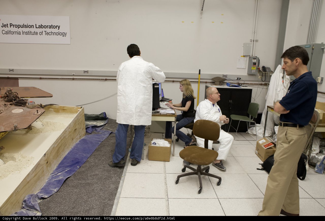 Working on the JPL Unstuck Mars Rover