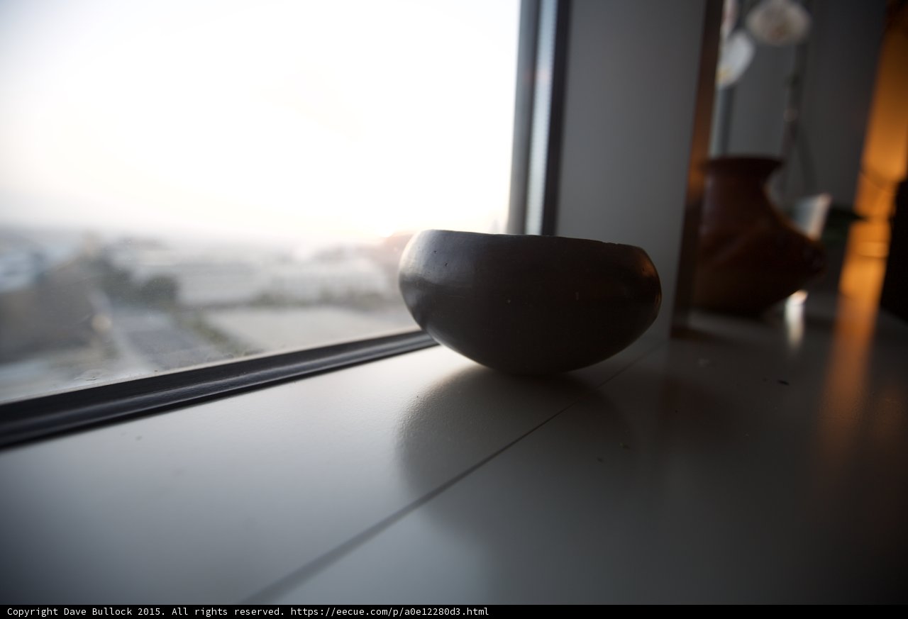 Handcrafted Bowl City View