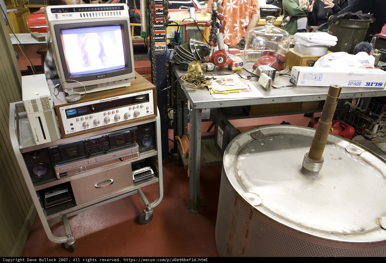 Television and Metal Drum