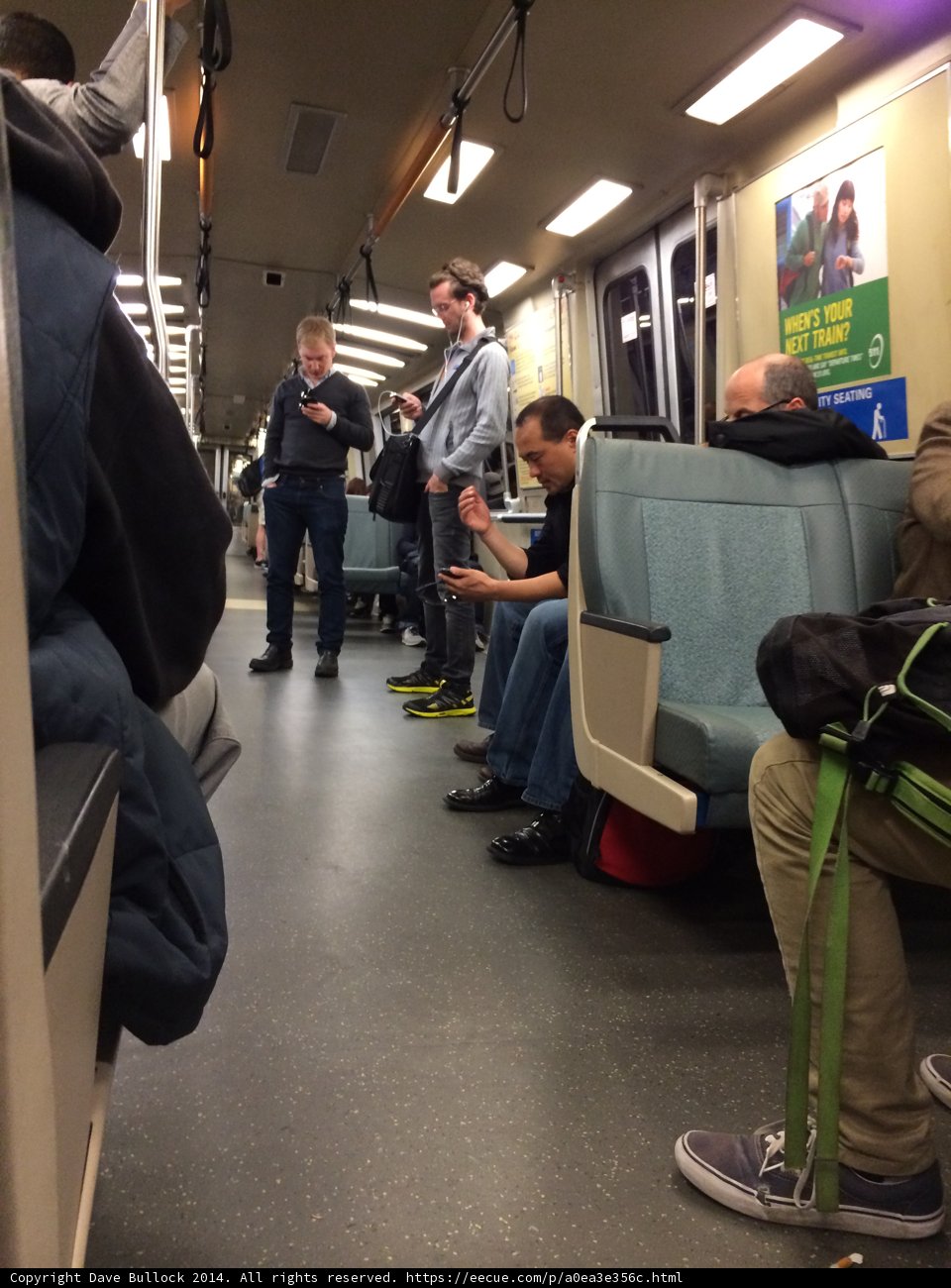 Train Ride in San Francisco