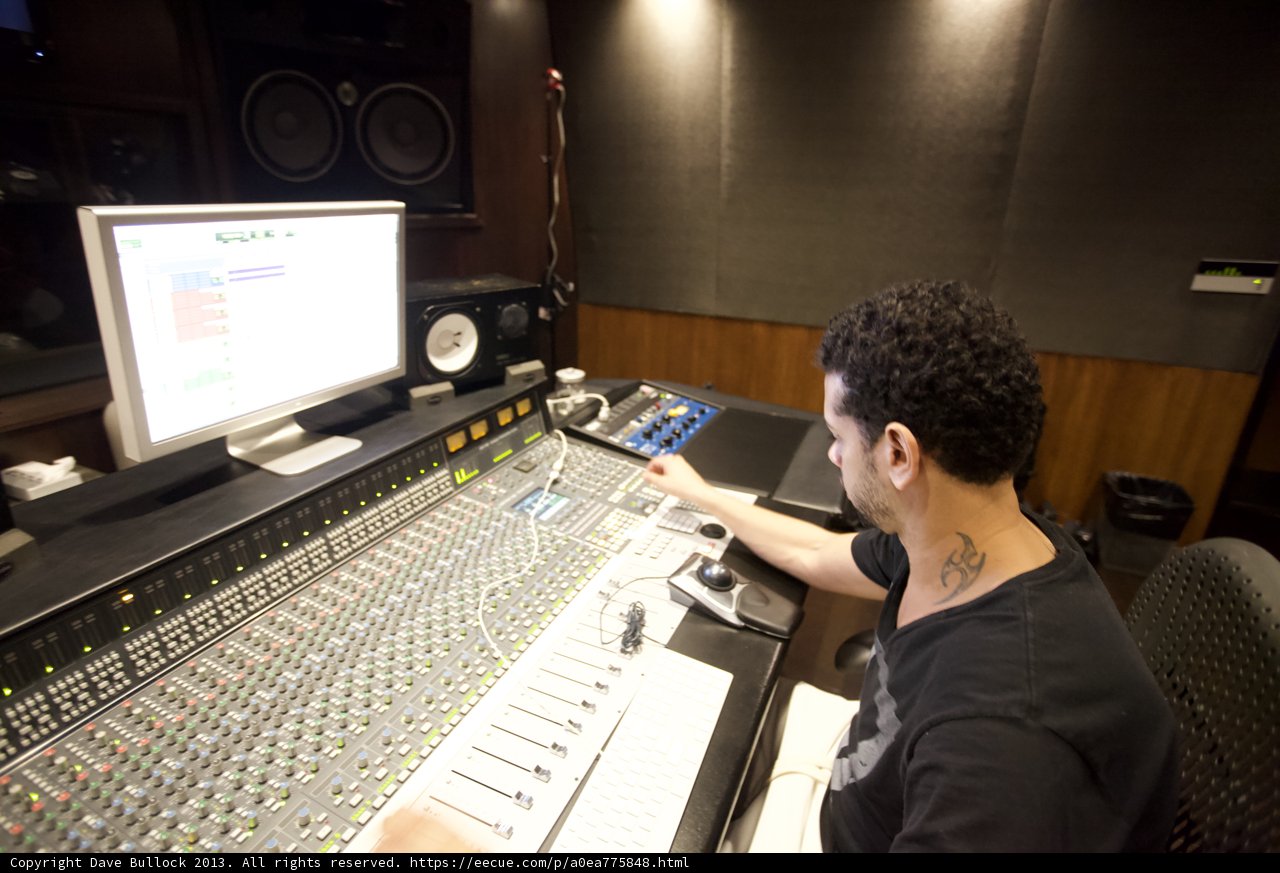 Studio Recording Session