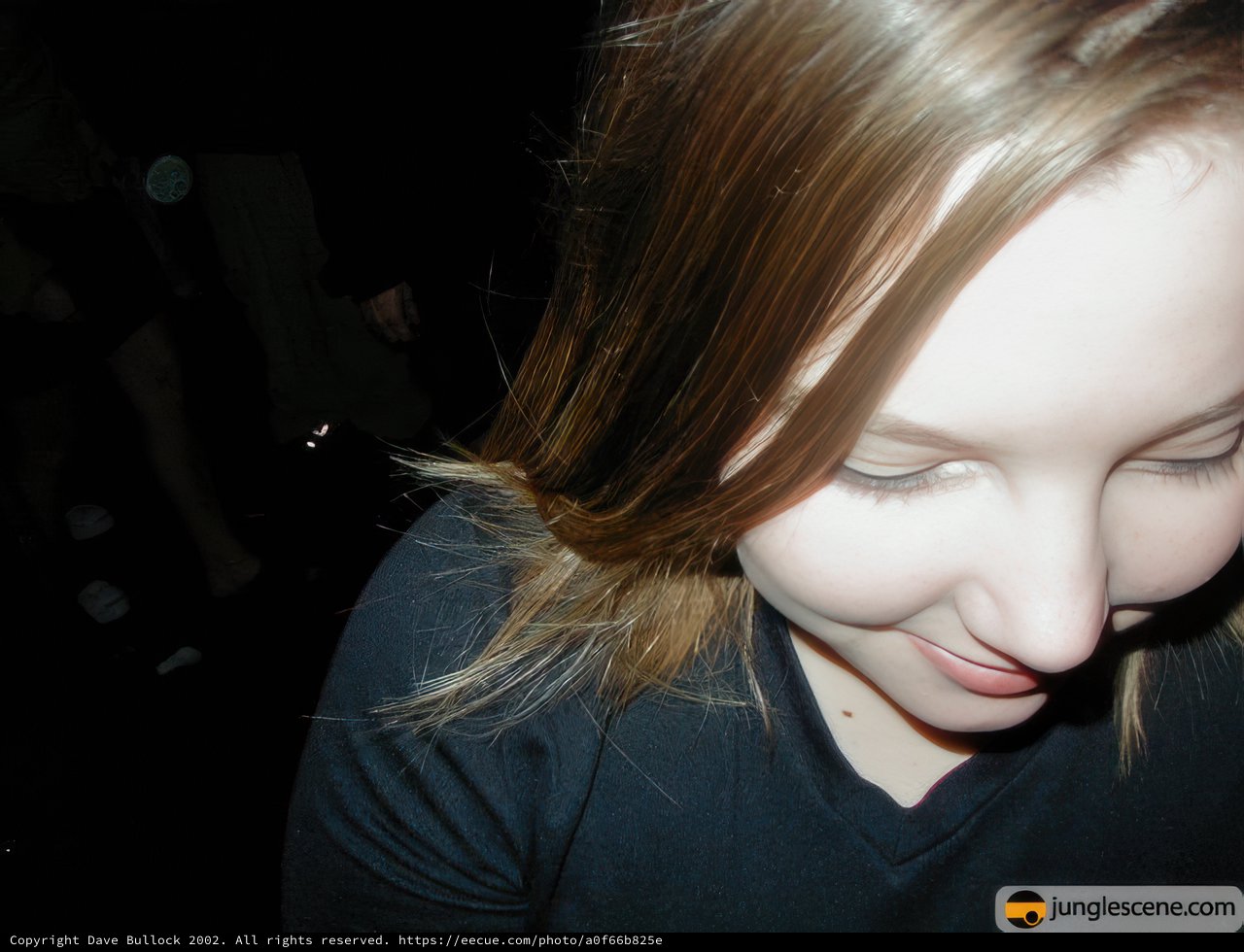 Blonde Beauty at the Club