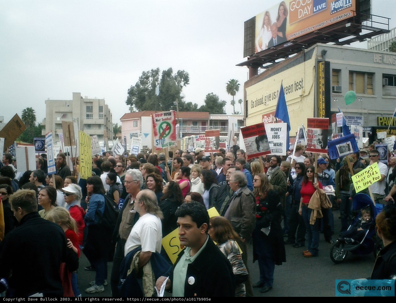 Large Crowd Protests Land Development