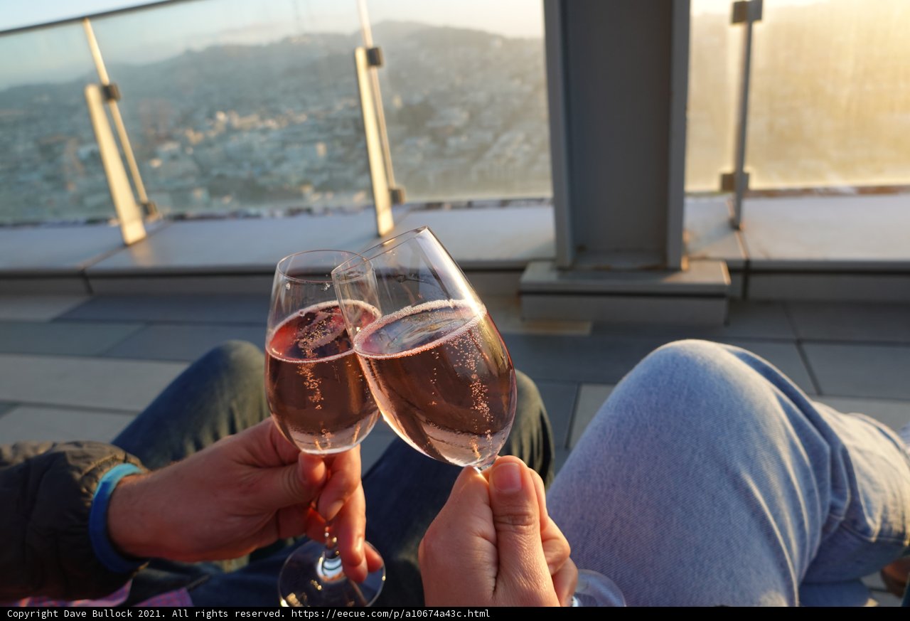 Cheers to an Evening in San Francisco