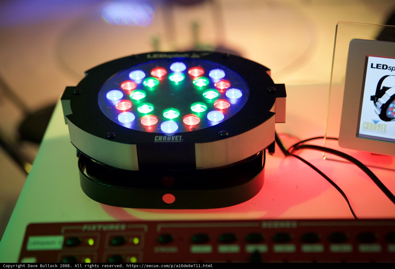 Electrifying Light Show on Computer and TV