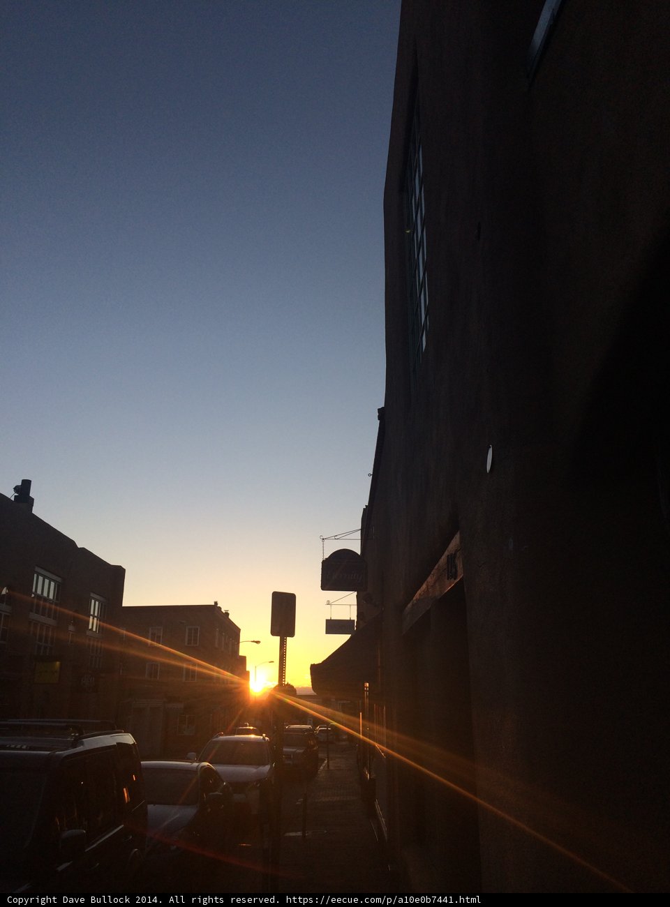 City Sunset