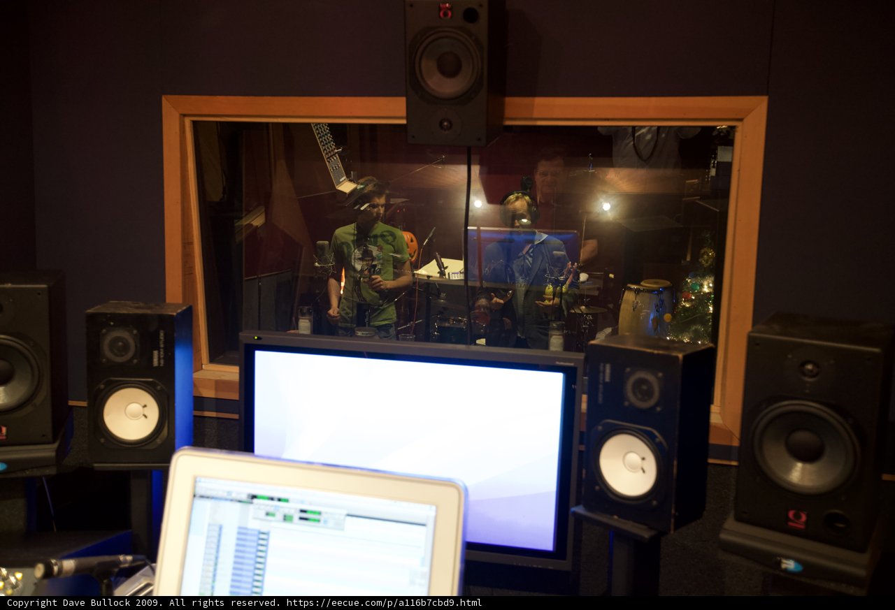 Recording Session in Josh Freese's Studio