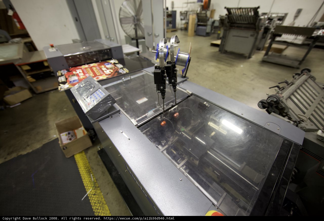 Drink-Making Machine in Action at Factory