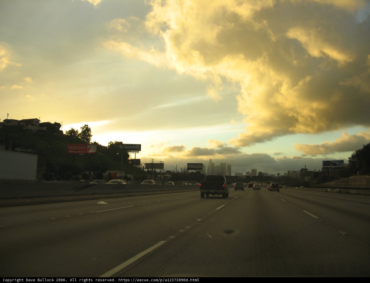 Rush Hour on the Freeway