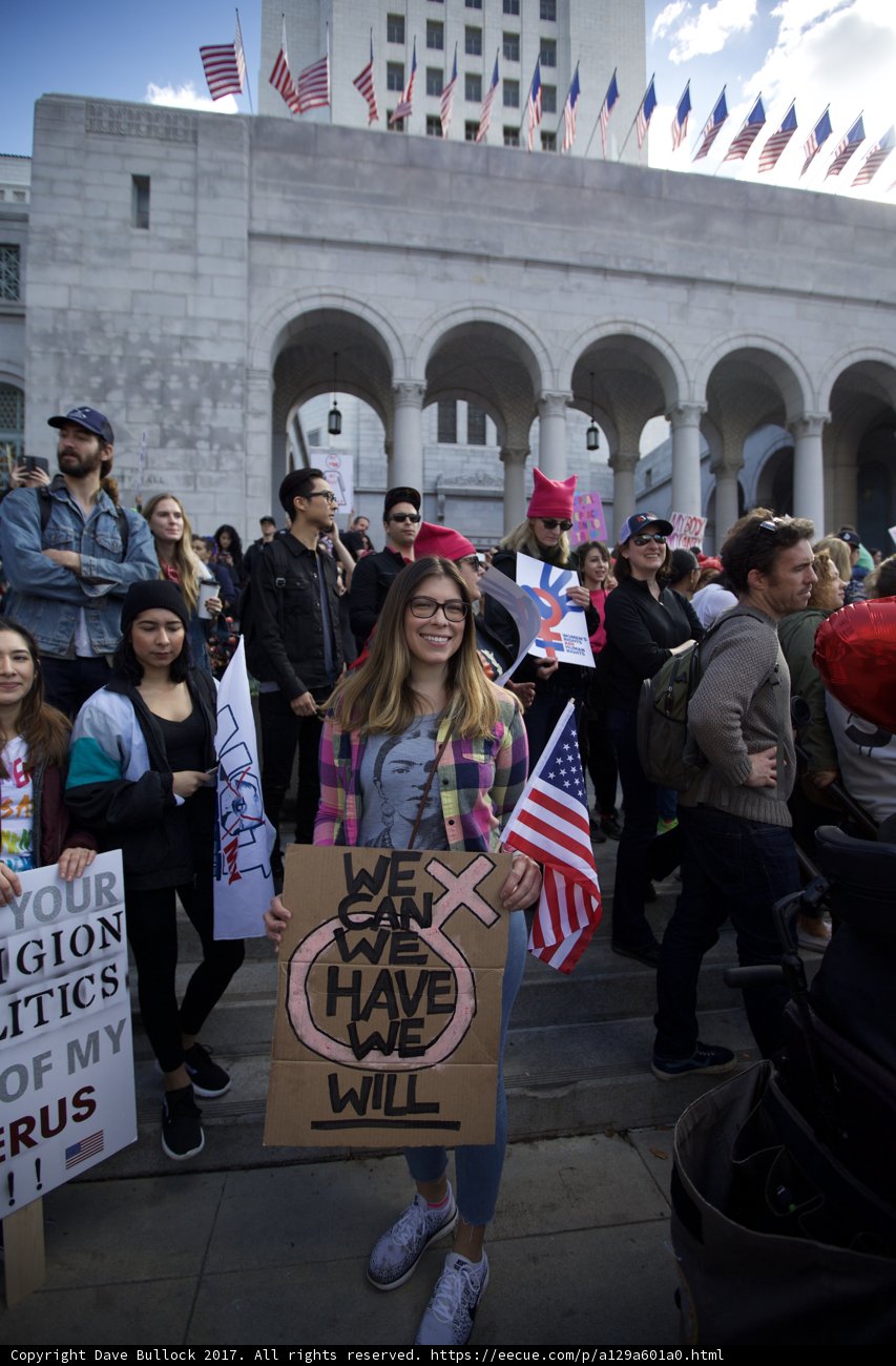 Women's March in Grand Park