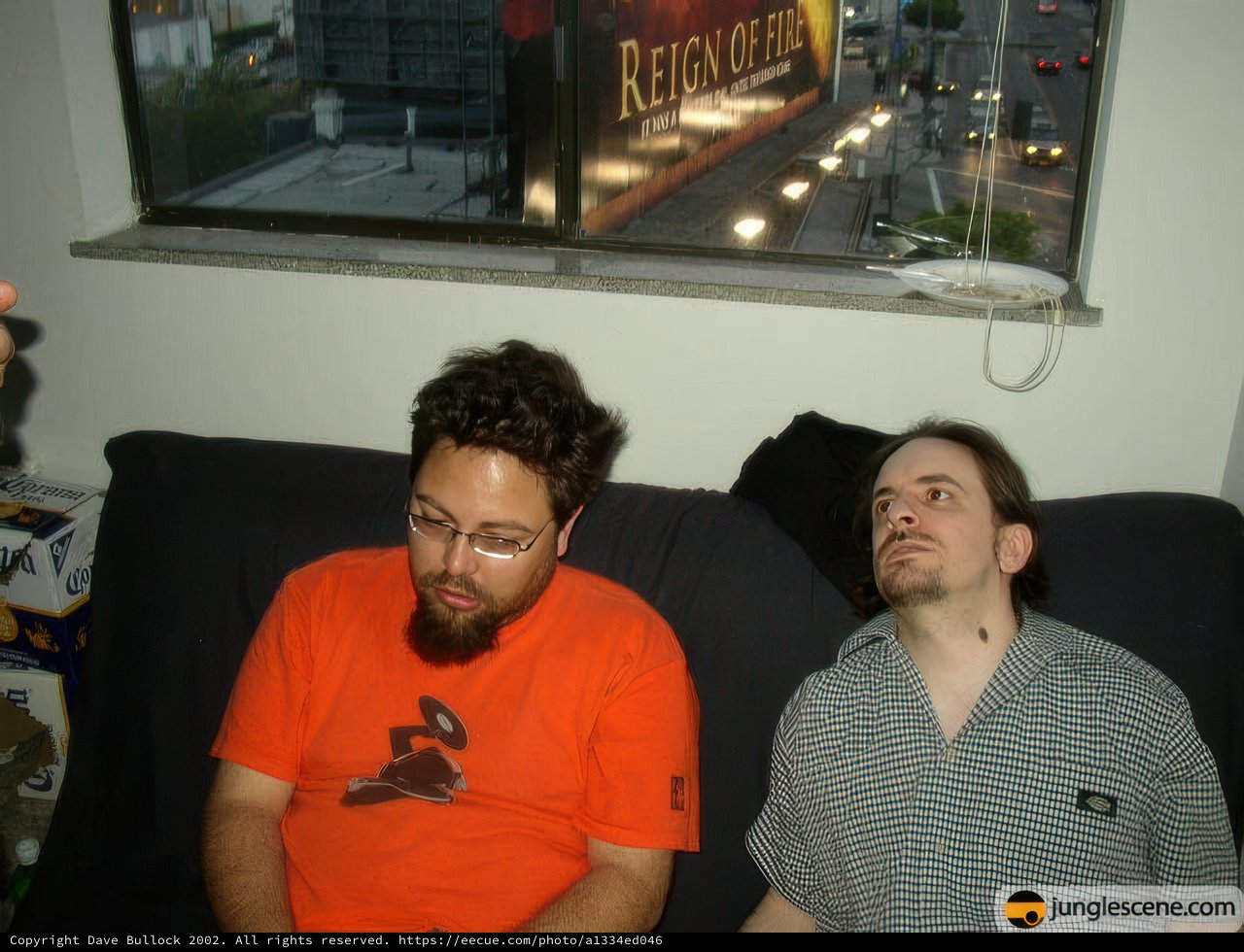 Casual Conversation on a Comfortable Couch