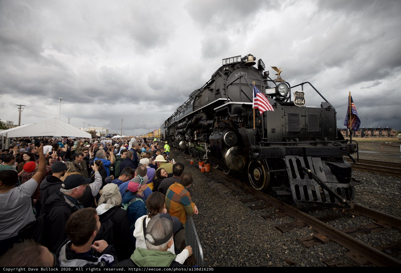 Union Pacific Big Boy 4014 Steam Locomotive Public Display