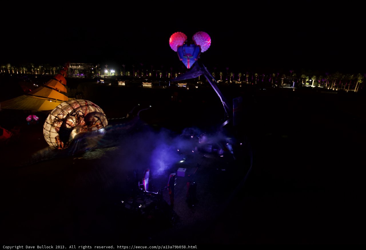 Illuminated Balloon Against the Night Sky
