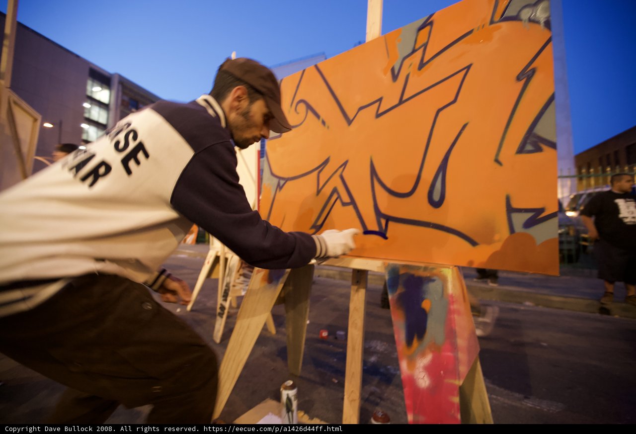The Artist and His Canvas
