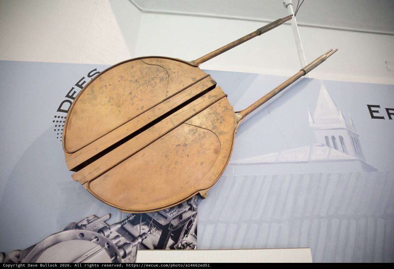 Ancient Greek Shield and Spears Museum Display