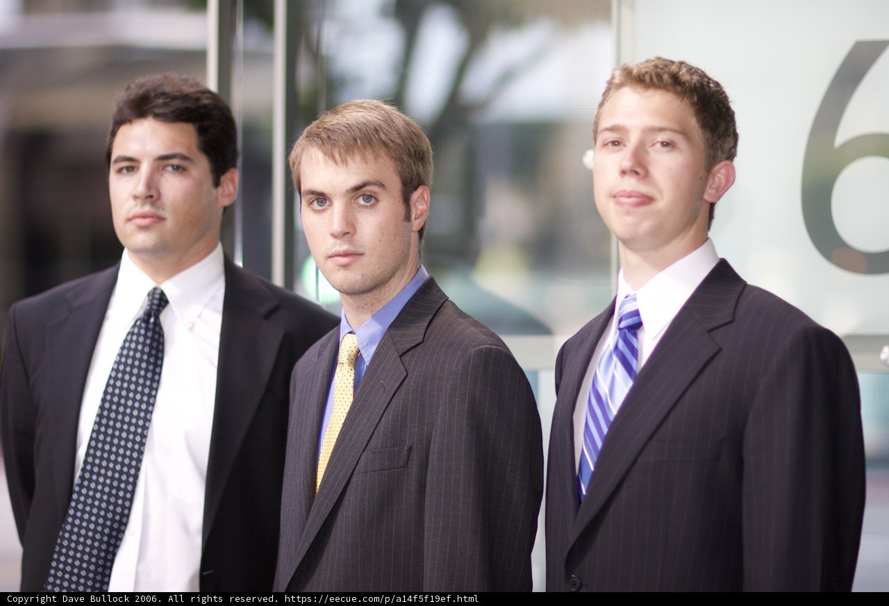 Three Men in Suave Suits