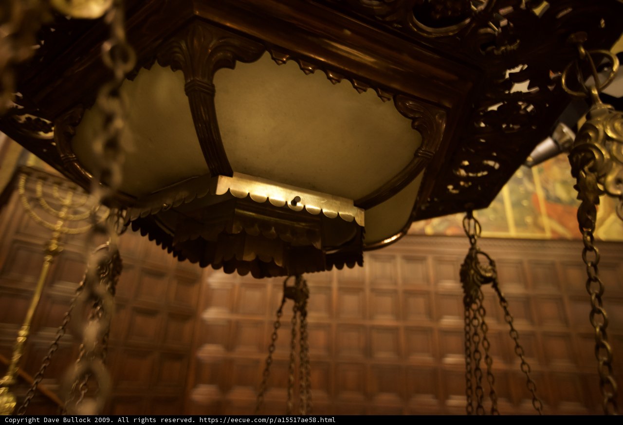 A Chandelier in a Crypt