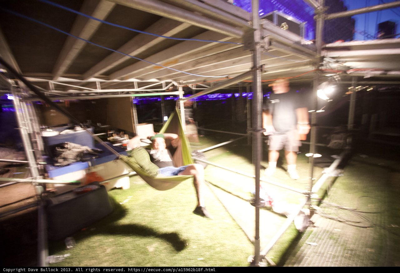 Hammock on the Stage
