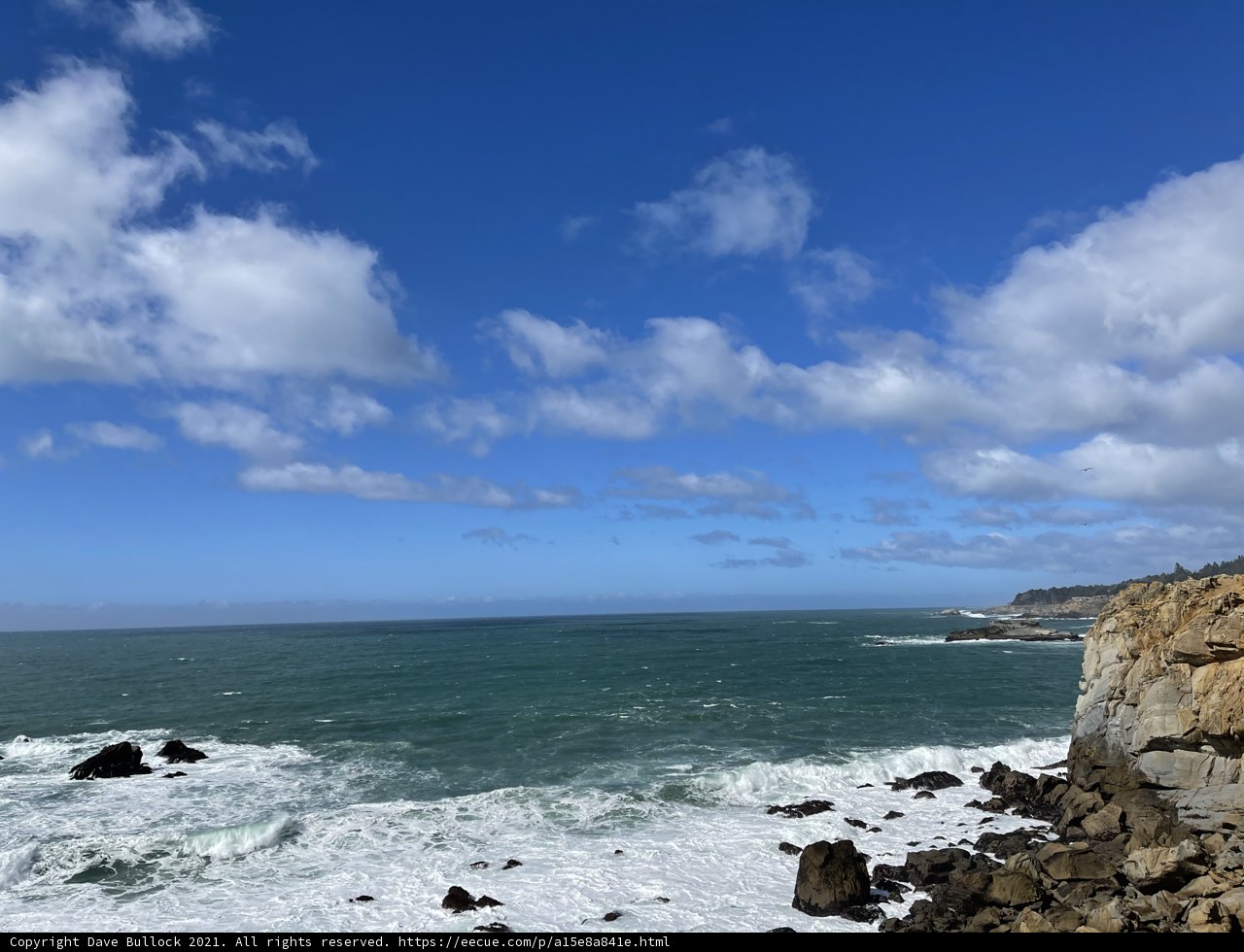 Overlooking the Majestic California Coast