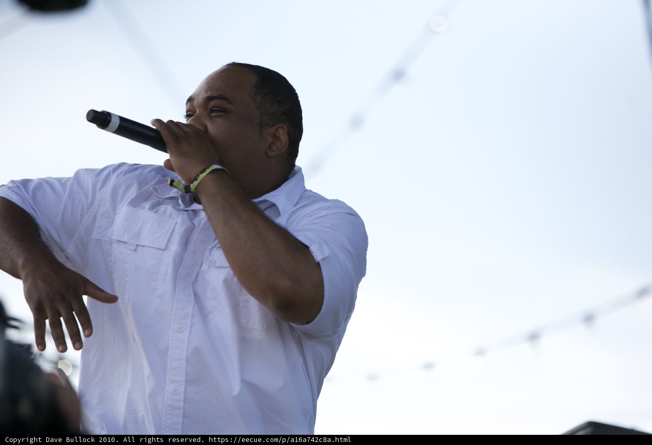 Vincent Mason Takes the Stage with His Mic