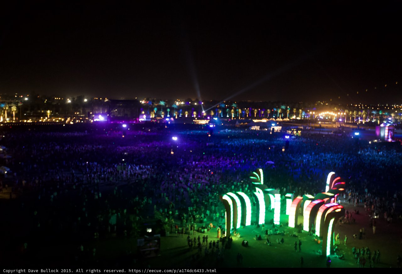 Spectacular Coachella Night Lights