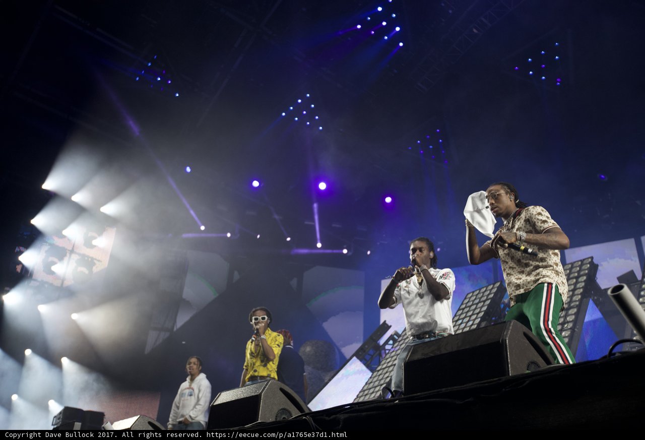 Offset and the Crowd at Coachella