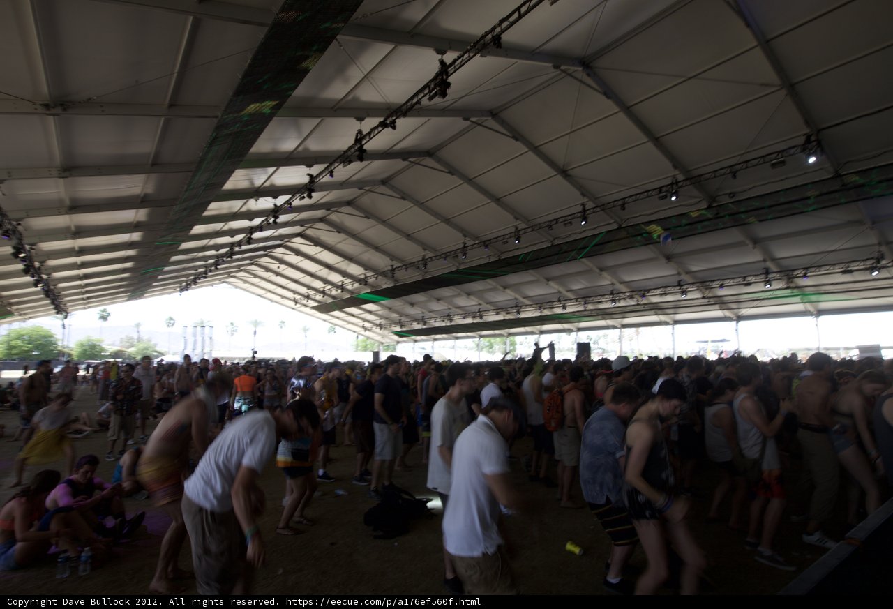 Terminal Crowd at Coachella Music Festival