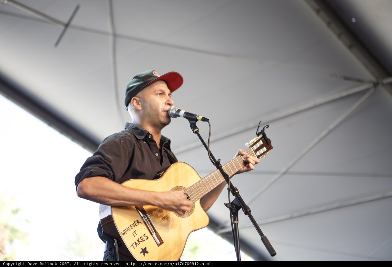 Tom Morello Performs at Coachella Music Festival