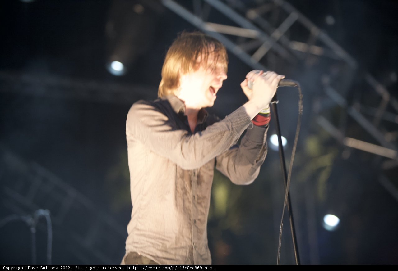Concert Performance Under the Lights