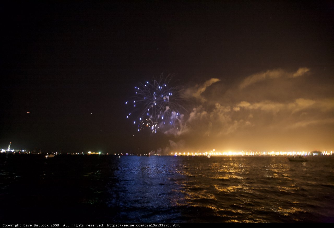 Sparkling Display on the Waterfront