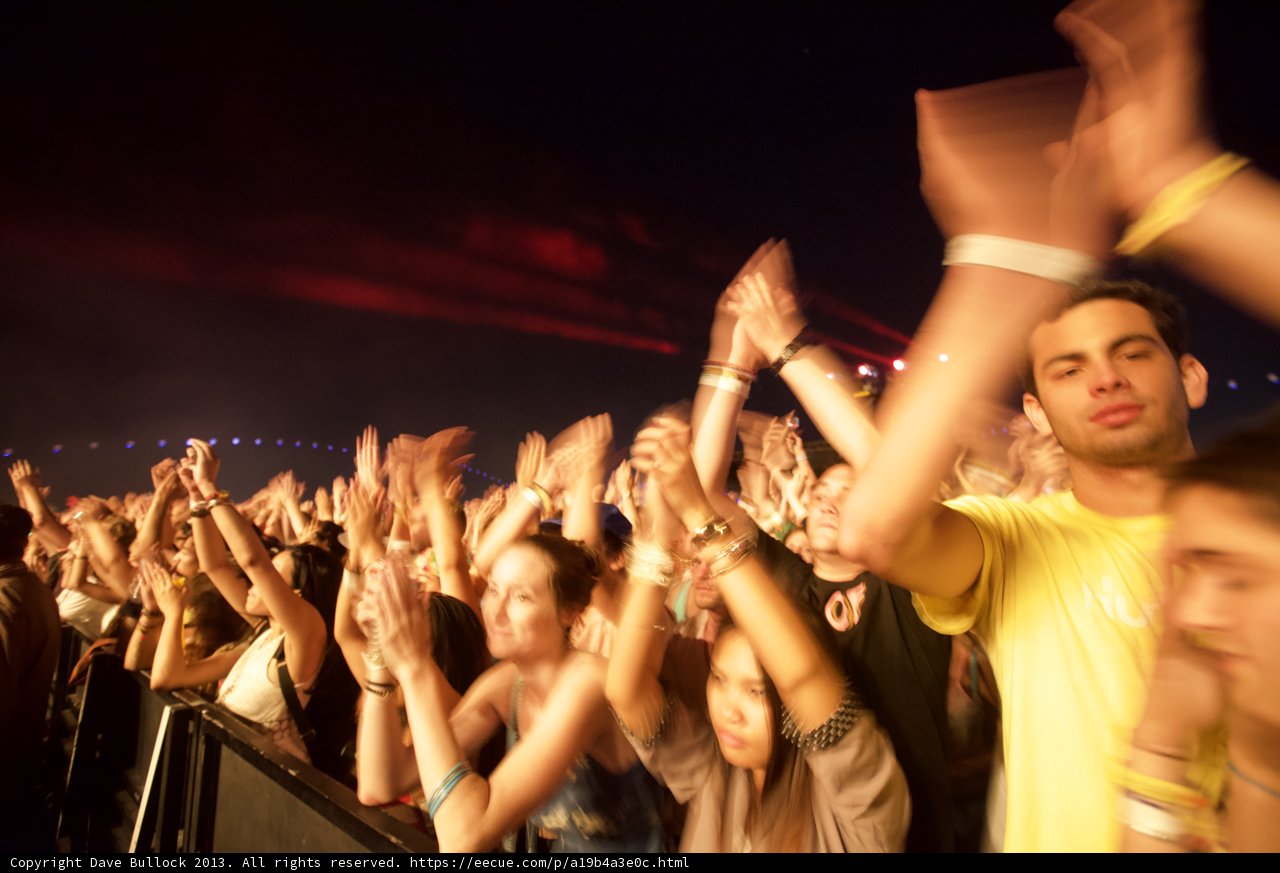 Coachella Crowd Goes Wild