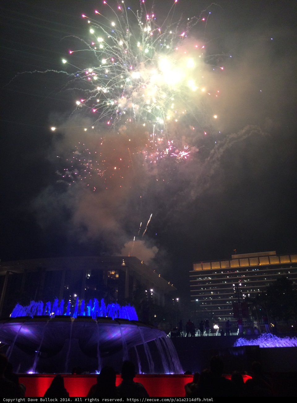 Fireworks Over the Fountain