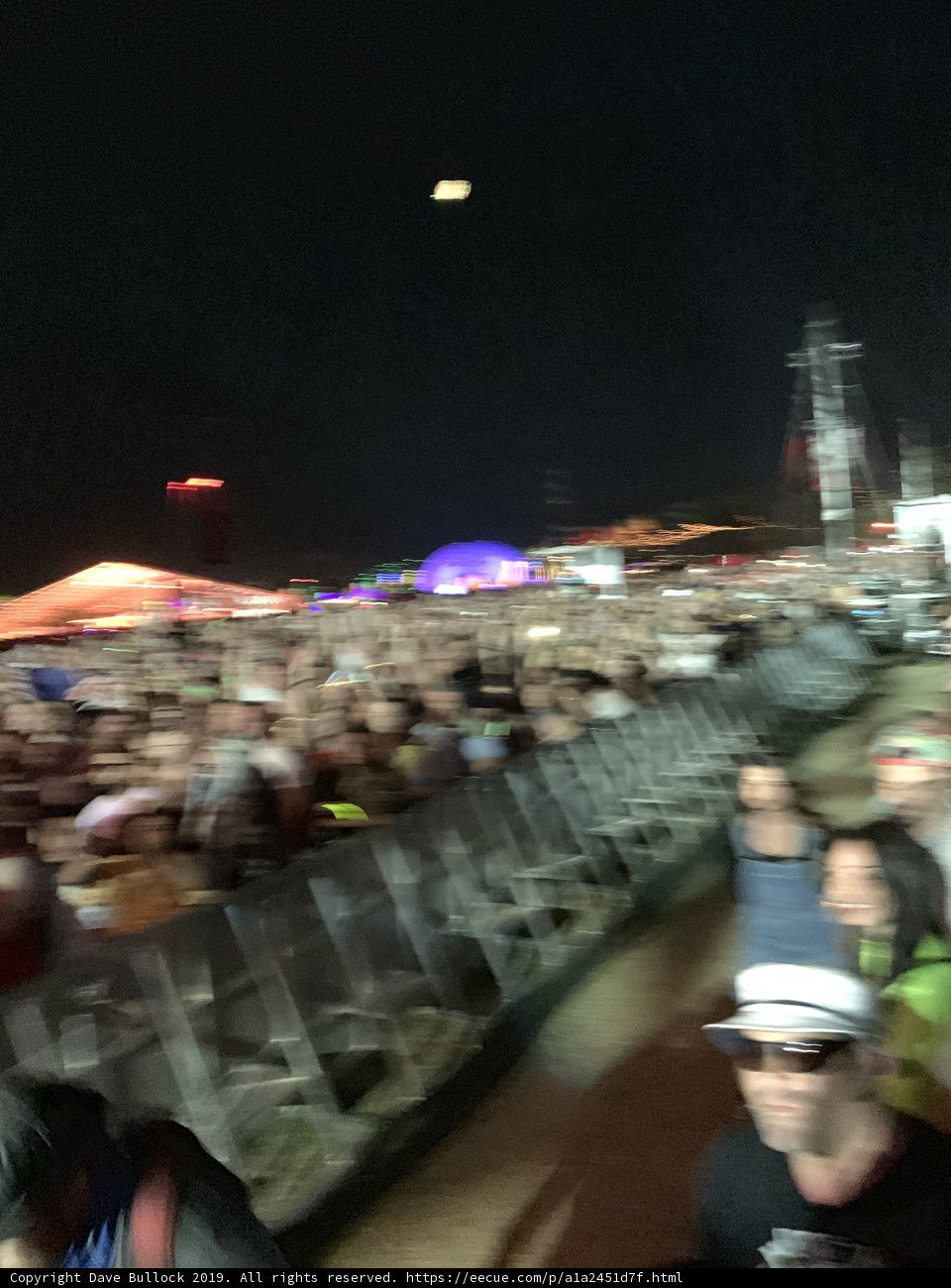 Nighttime Metropolis Concert Crowd