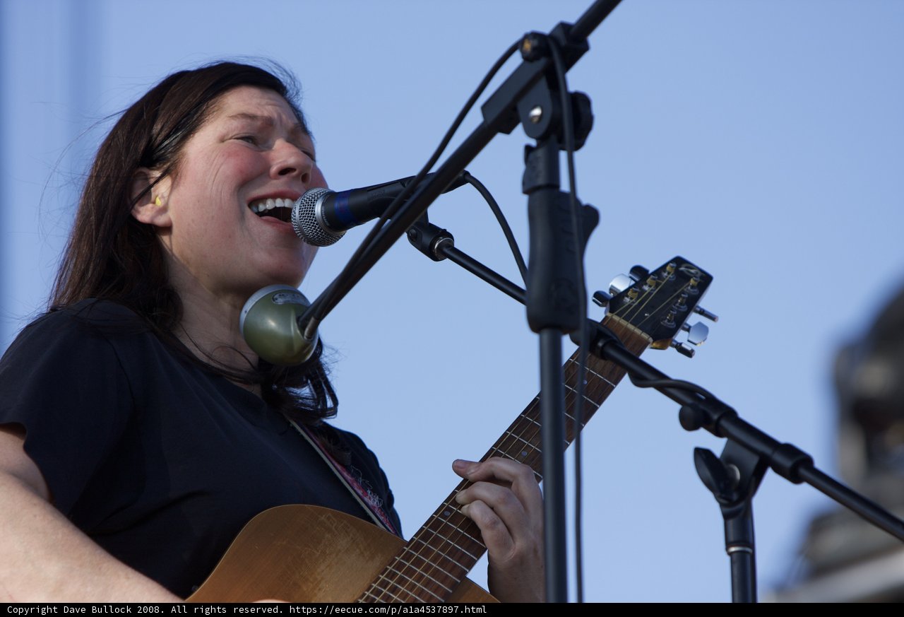 Kim Deal Rocks the Stage at Coachella 2008