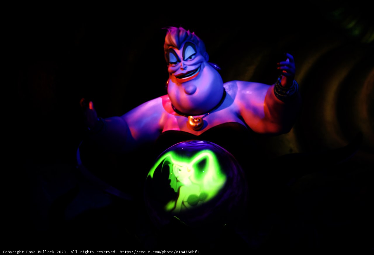 The Malevolent Monarch at Disneyland Parade