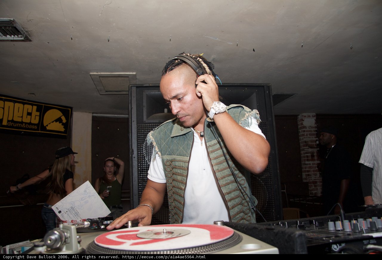 The DJ in Green