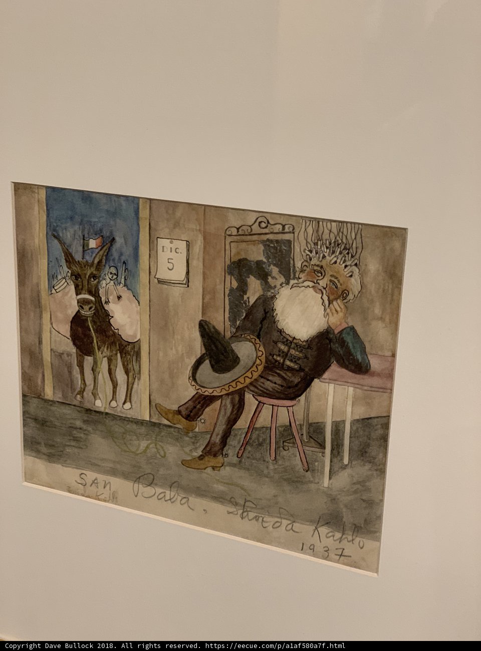 The Man and His Trusty Donkey