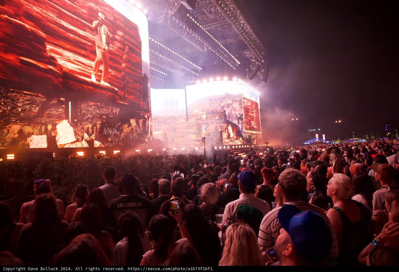 Enthralling Night at Coachella 2024: Live Performance Under the Stars
