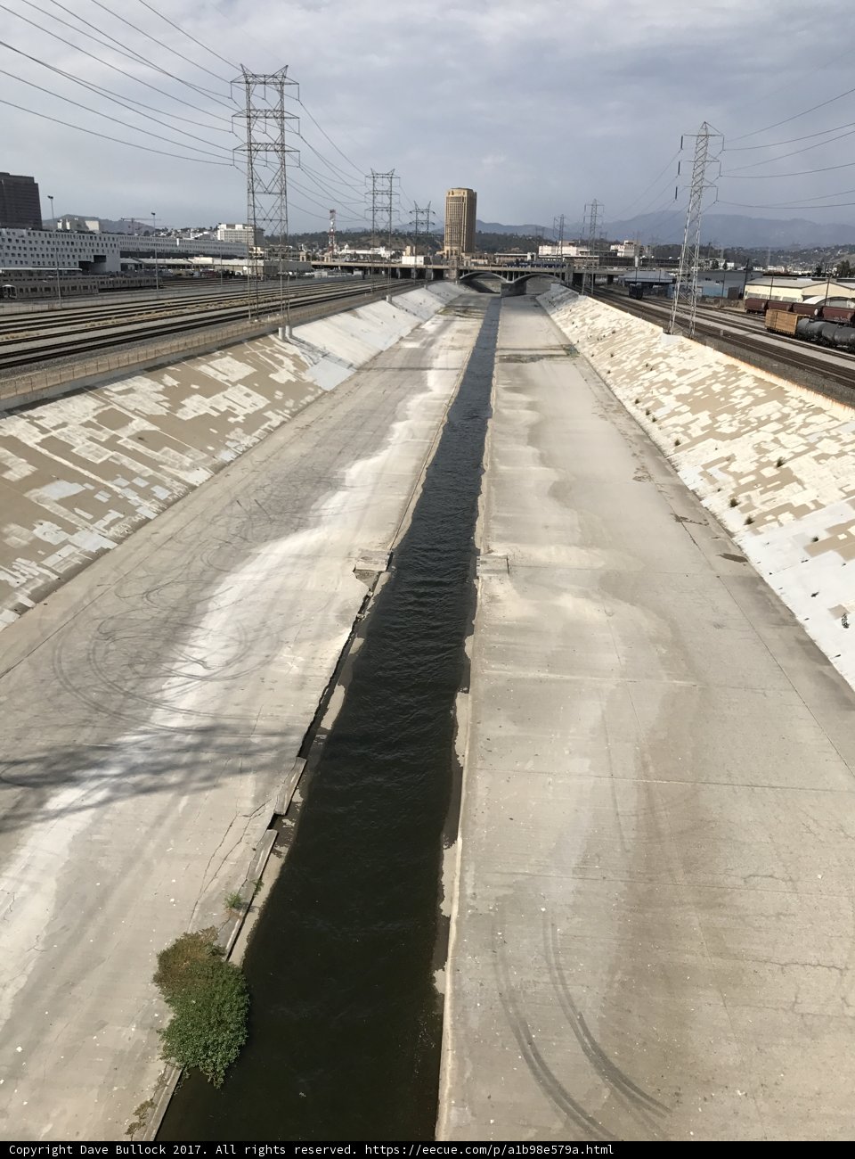 Aerial View of Los Angeles River