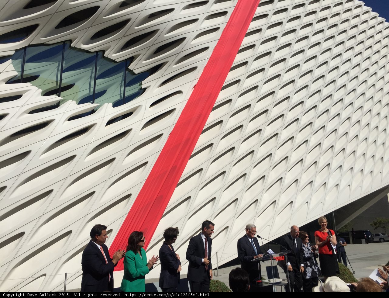 Grand opening of The Broad in Los Angeles