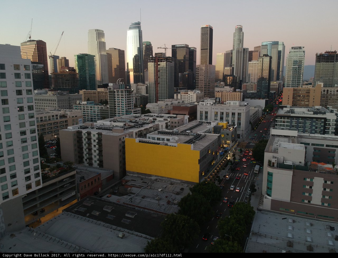 Urban Metropolis: A Bird's Eye View of Downtown LA