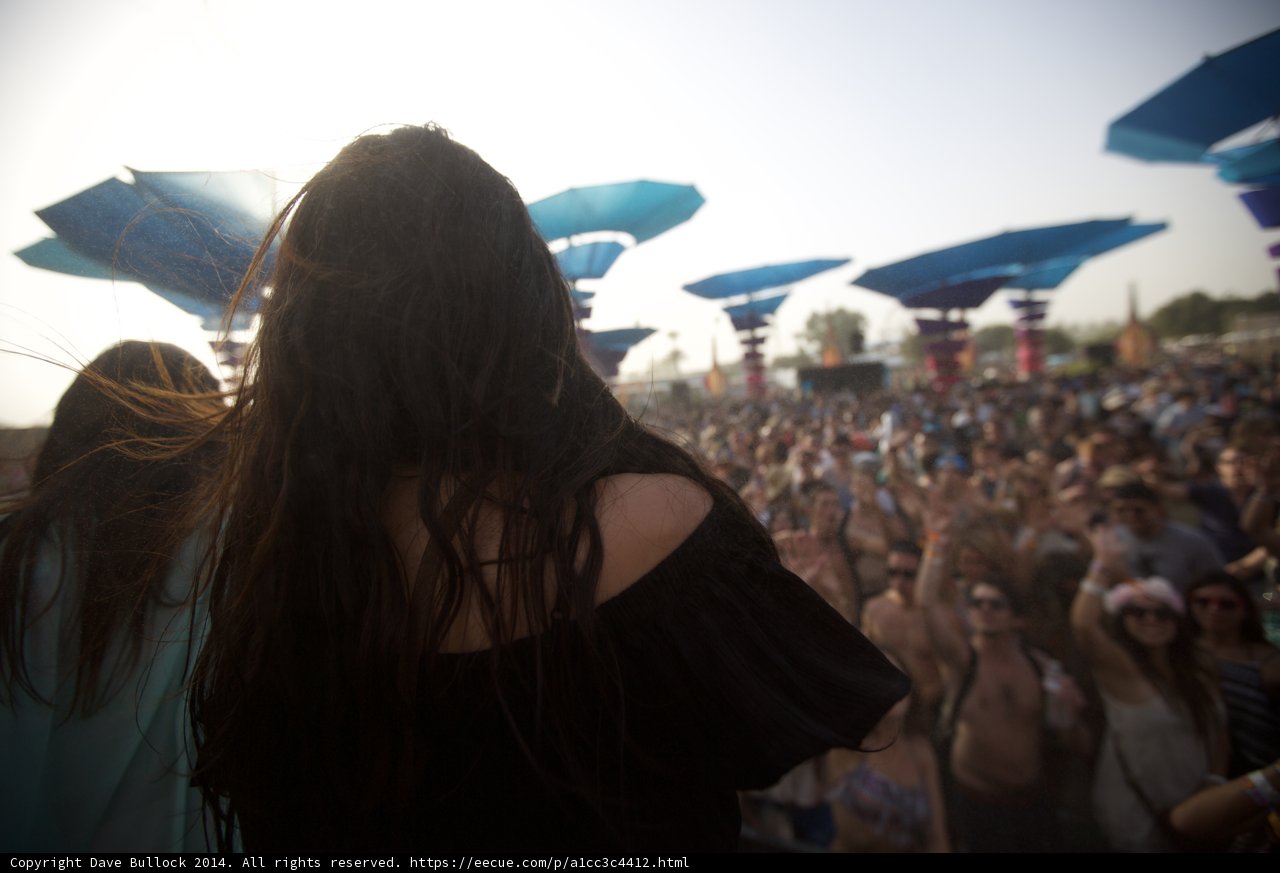 One Woman in a Sea of Faces