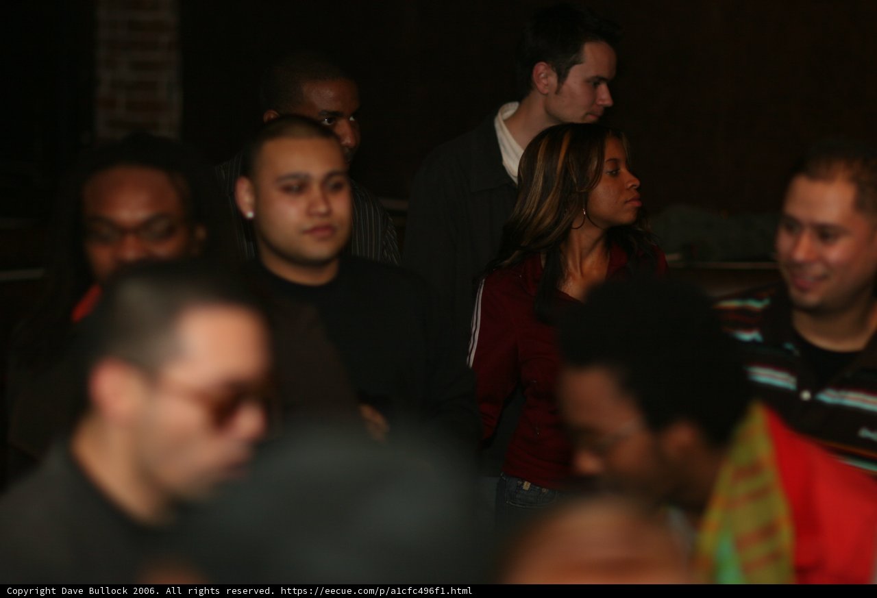 Night Life Crowd at Breakage Event