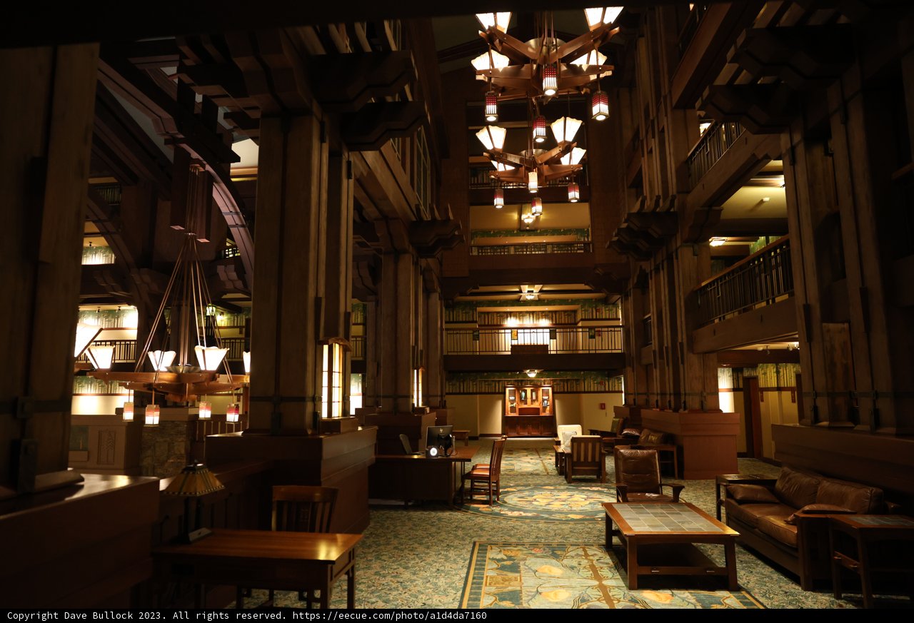 Grand Lobby at Disneyland Resort