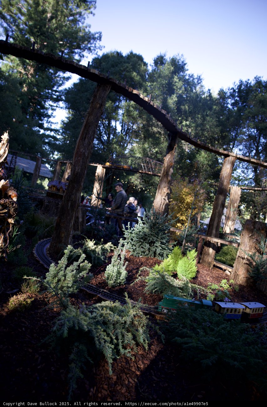 Enchanted Railway in Filoli’s Garden