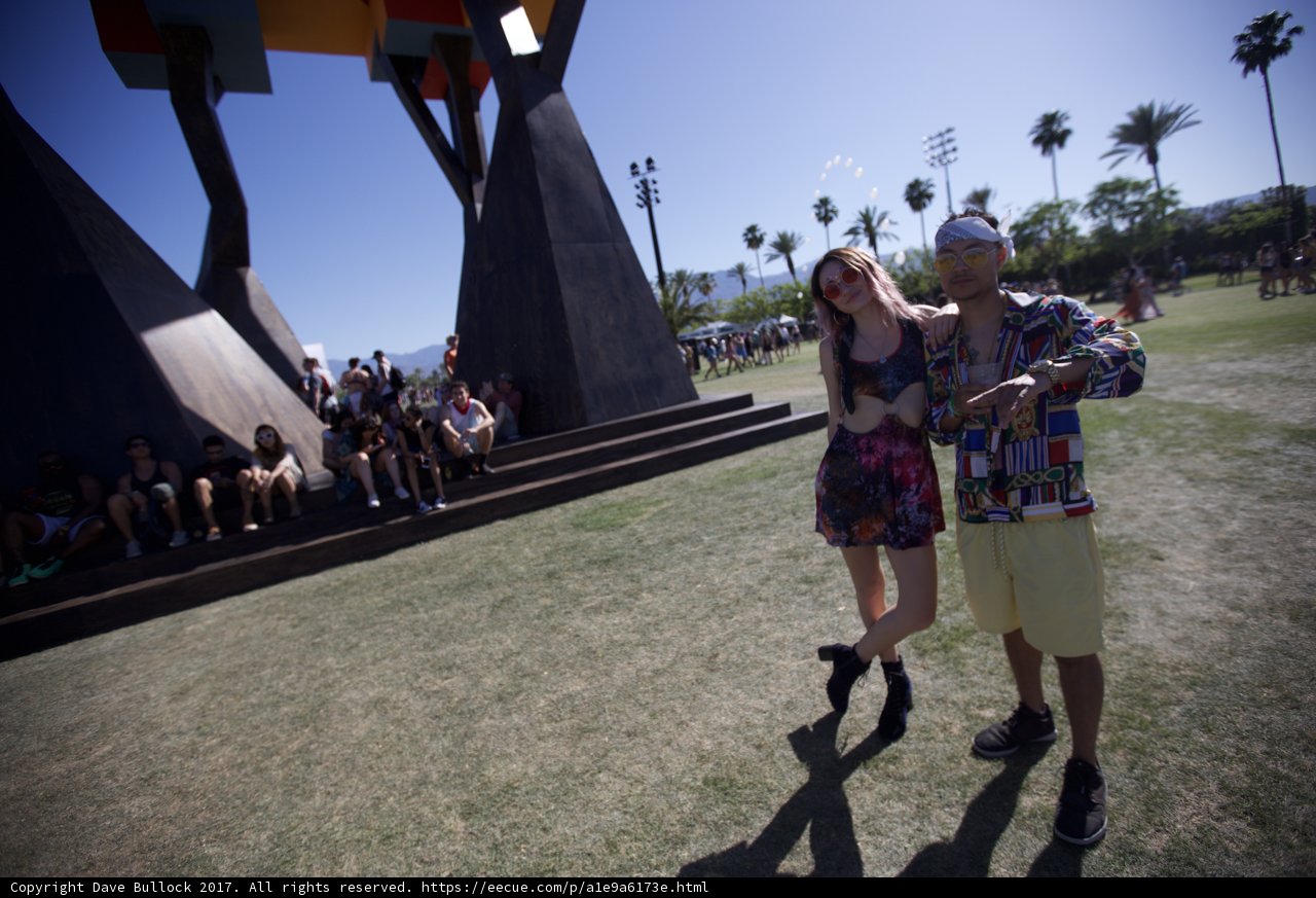 Sculpture at Coachella