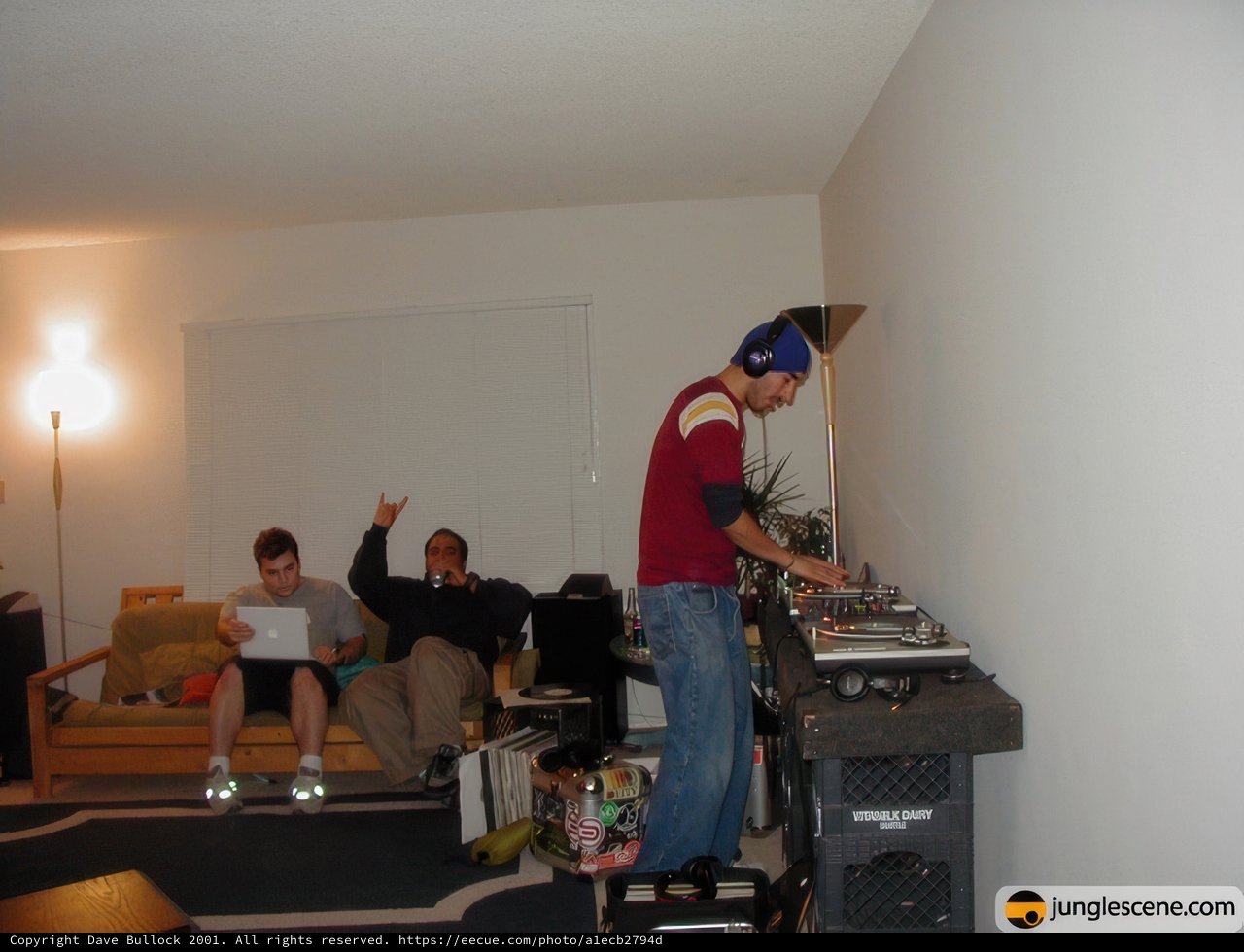 DJ Set in the Living Room